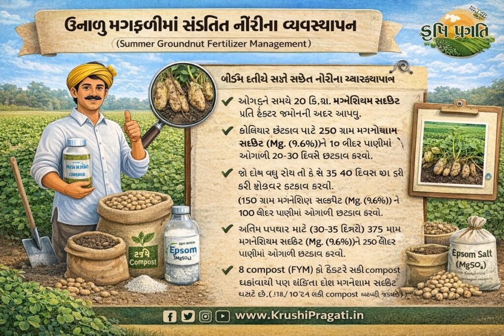 Integrated Weed Management in Summer Groundnut