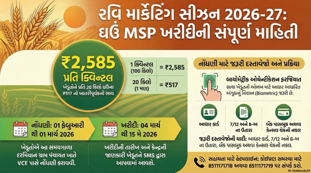 Wheat MSP Price 2026 Registration and Purchase Dates